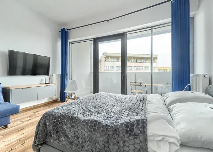 Apartament Hanza Tower Vii - Unique 아파트