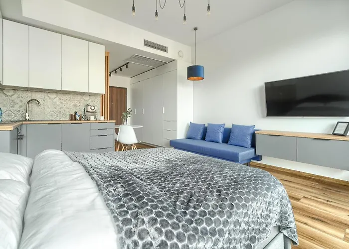 Apartament Hanza Tower Vii - Unique 아파트